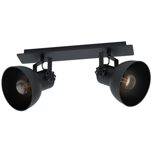Eglo Barnstaple 2 Plafoniera cu spoturi 2x40W, negru