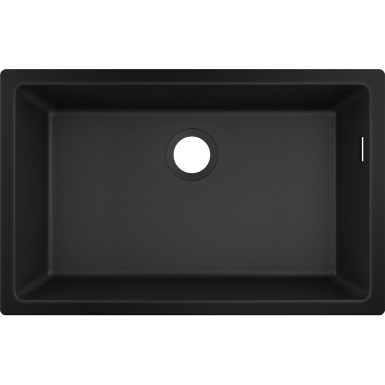 Hansgrohe S510-U660 Chiuveta bucatarie granit montaj sub blat 71x45 cm, negru (graphite black)