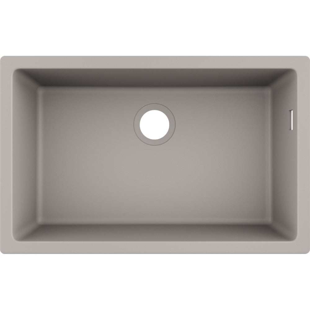 Hansgrohe S510-U660 Chiuveta bucatarie granit montaj sub blat 71x45 cm, gri deschis (concrete grey)