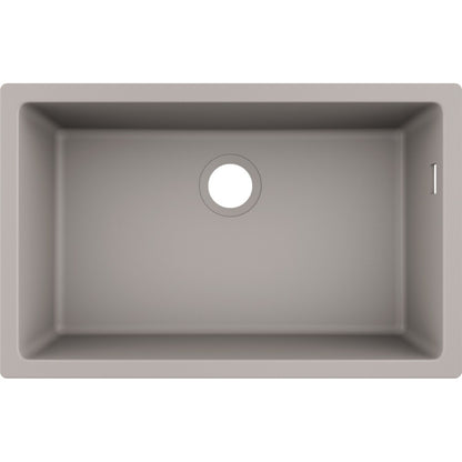 Hansgrohe S510-U660 Chiuveta bucatarie granit montaj sub blat 71x45 cm, gri deschis (concrete grey)