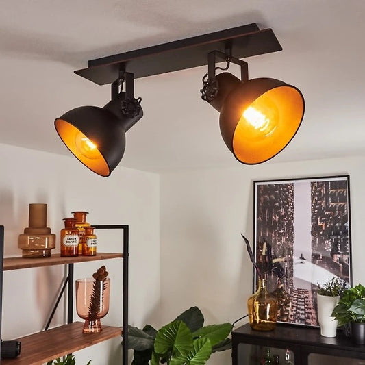 Eglo Barnstaple 2 Plafoniera cu spoturi 2x40W, negru