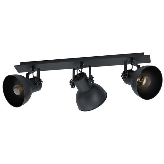 Eglo Barnstaple 2 Plafoniera cu spoturi 3x40W, negru
