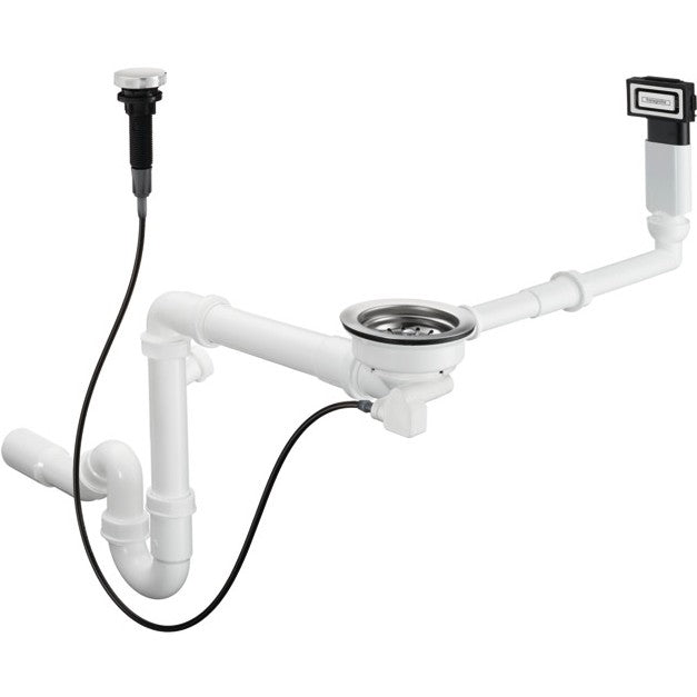 Hansgrohe D16-11 Sistem de scurgere automat pentru chiuveta granit cu 1 cuva