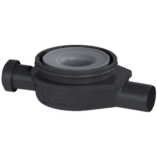 Corp sifon de pardoseala de trecere Kessel Ultraflat System 125 cu flansa de hidroizolatie, DN 50