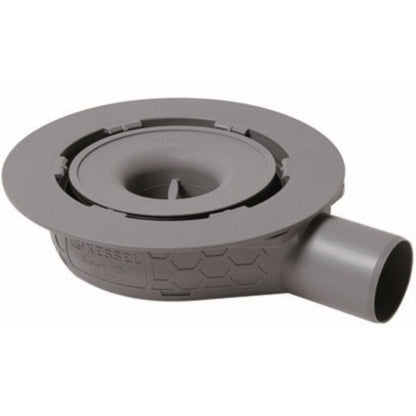 Corp sifon de pardoseala Kessel Ultraflat System 125 cu flansa de hidroizolatie, DN 40