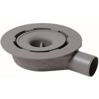 Corp sifon de pardoseala Kessel Ultraflat System 125 cu flansa de hidroizolatie, DN 50