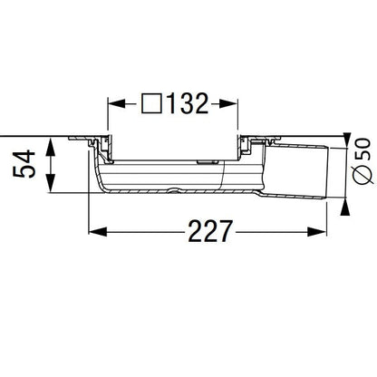 Set promo Sifon pardoseala Kessel System 125 Premium cu capac inox