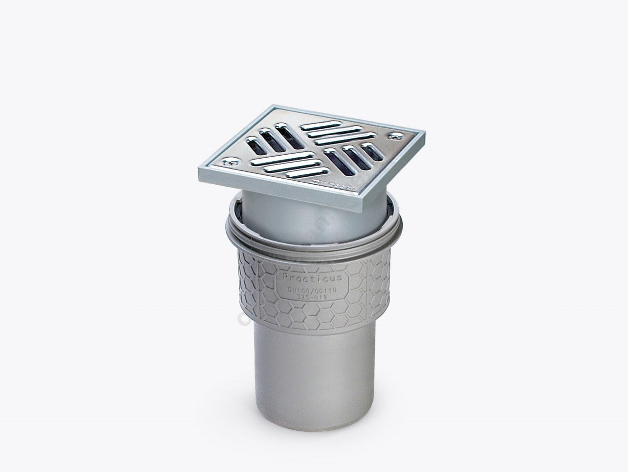 Corp sifon de pardoseala Kessel Practicus System 125 cu evacuare verticala Ø11 cm