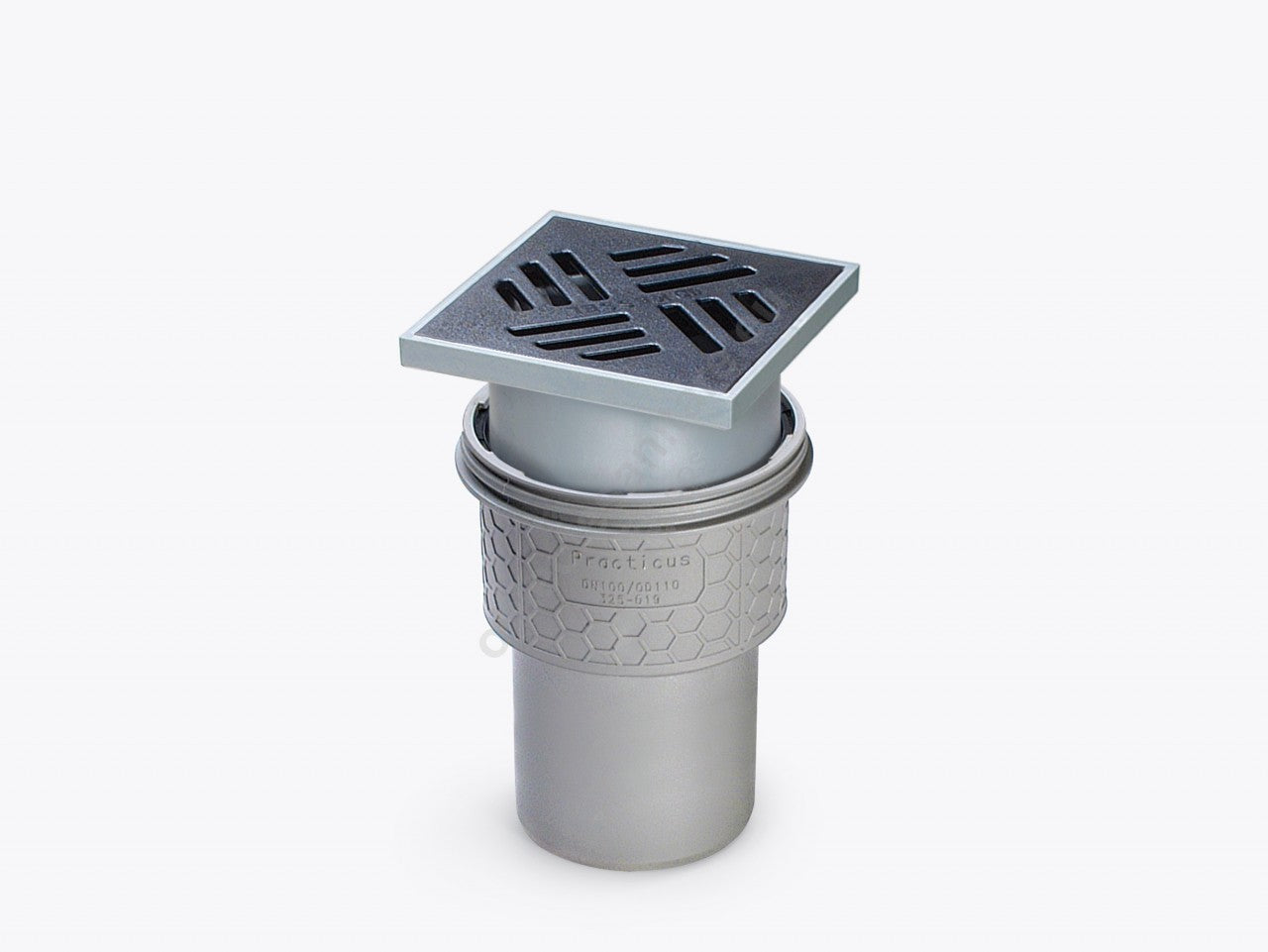 Corp sifon de pardoseala Kessel Practicus System 125 cu evacuare verticala Ø11 cm