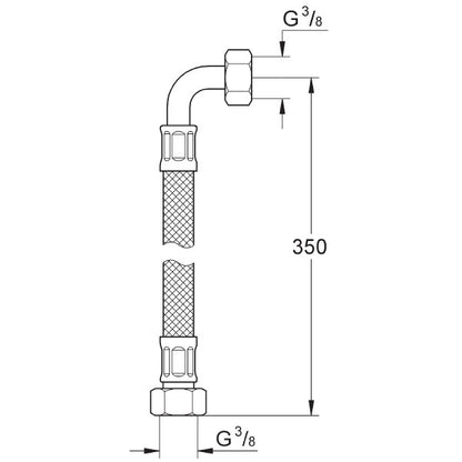 Grohe Furtun flexibil 35 cm