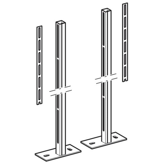 Geberit Kombifix Picioare de sustinere cu placute H86 cm
