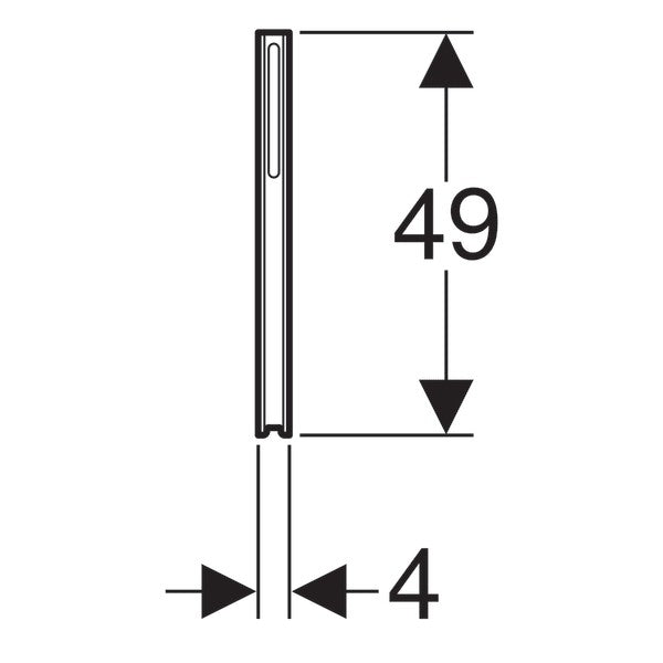 Geberit Kombifix Picioare de sustinere H49 cm