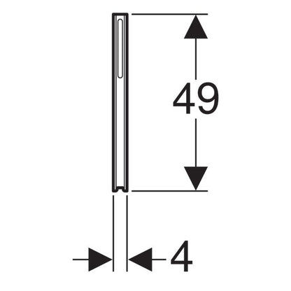 Geberit Kombifix Picioare de sustinere H49 cm