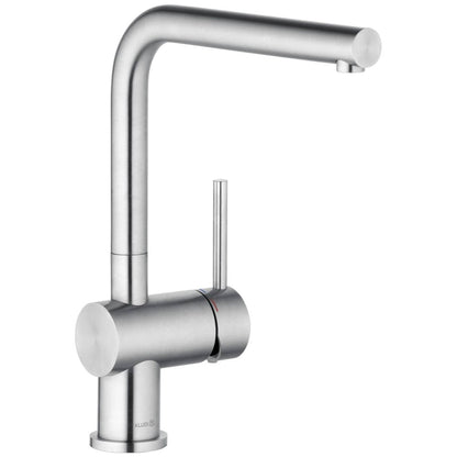 Kludi Steel L Baterie chiuveta bucatarie monocomanda, crom mat