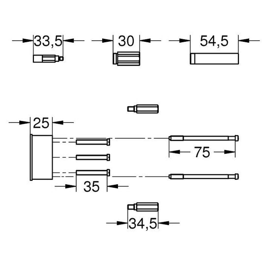 Grohe Set extensie