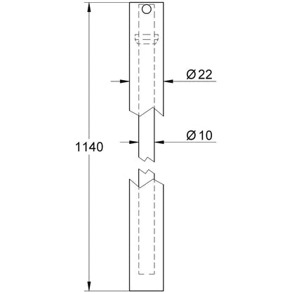 Grohe Extensie bara dus cu 15 cm