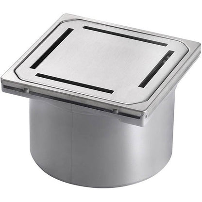 Piesa superioara cu capac din inox Kessel Slot System 125 12 cm, fara cheie