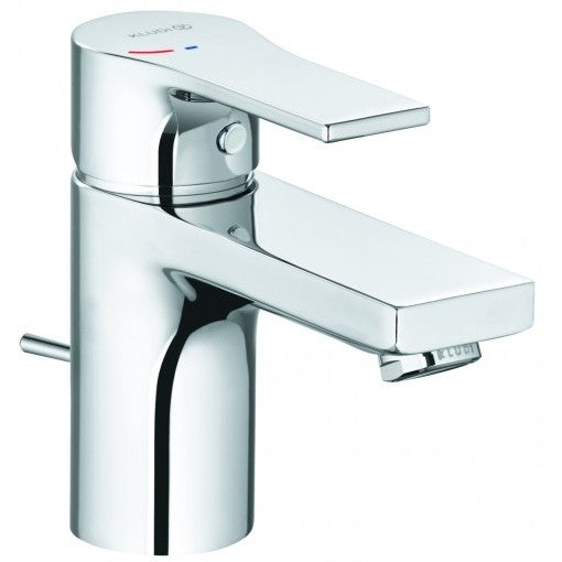 Baterie lavoar Kludi Zenta SL EcoPlus, cu ventil pop-up, H14 cm