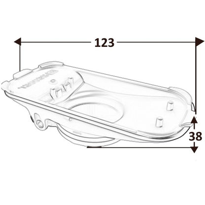 Kessel System 125 Linearis Compact Clapeta multistop