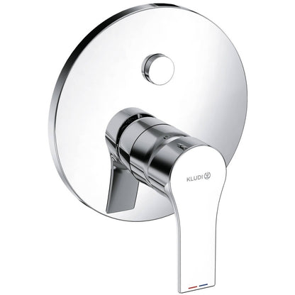 Kludi Zenta SL Baterie cada dus monocomanda incastrata Ø17 cm