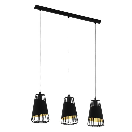 Eglo Austell Pendul 3x60W, negru