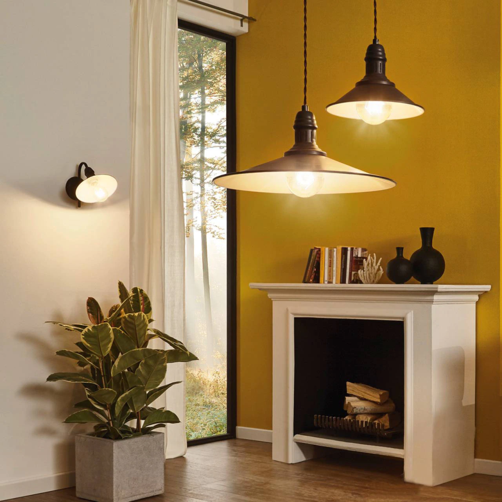 Eglo Stockbury Aplica 1x60W, maro