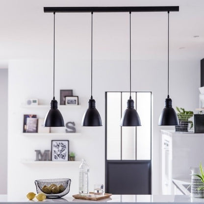 Eglo Priddy Lustra 4x60W, negru