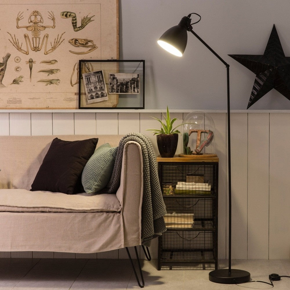 Eglo Priddy Lampadar 1x40W, negru