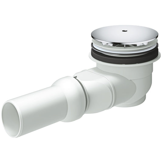 Grohe Sifon universal cadita de dus, evacuare orizontala, crom