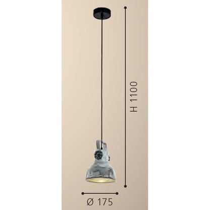 Eglo Barnstaple Pendul 1x40W, gri