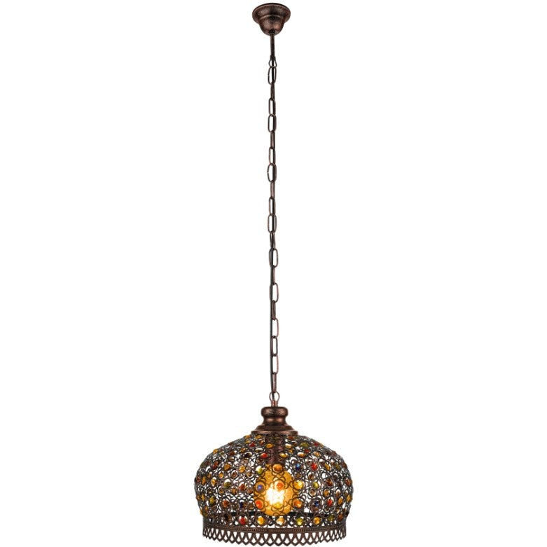 Eglo Jadida Pendul 1x60W, Ø33 cm, cupru