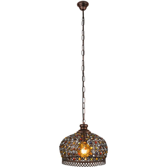 Eglo Jadida Pendul 1x60W, Ø33 cm, cupru