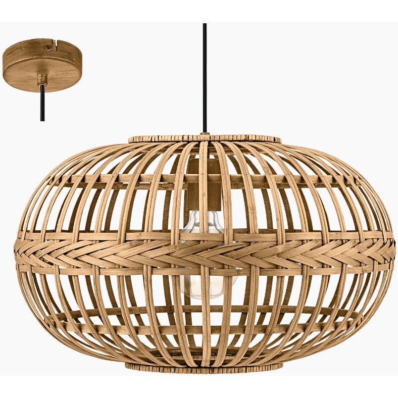 Eglo Amsfield Pendul 1x60W, bej, model1