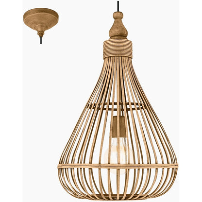Eglo Amsfield Pendul 1x60W, bej, model2