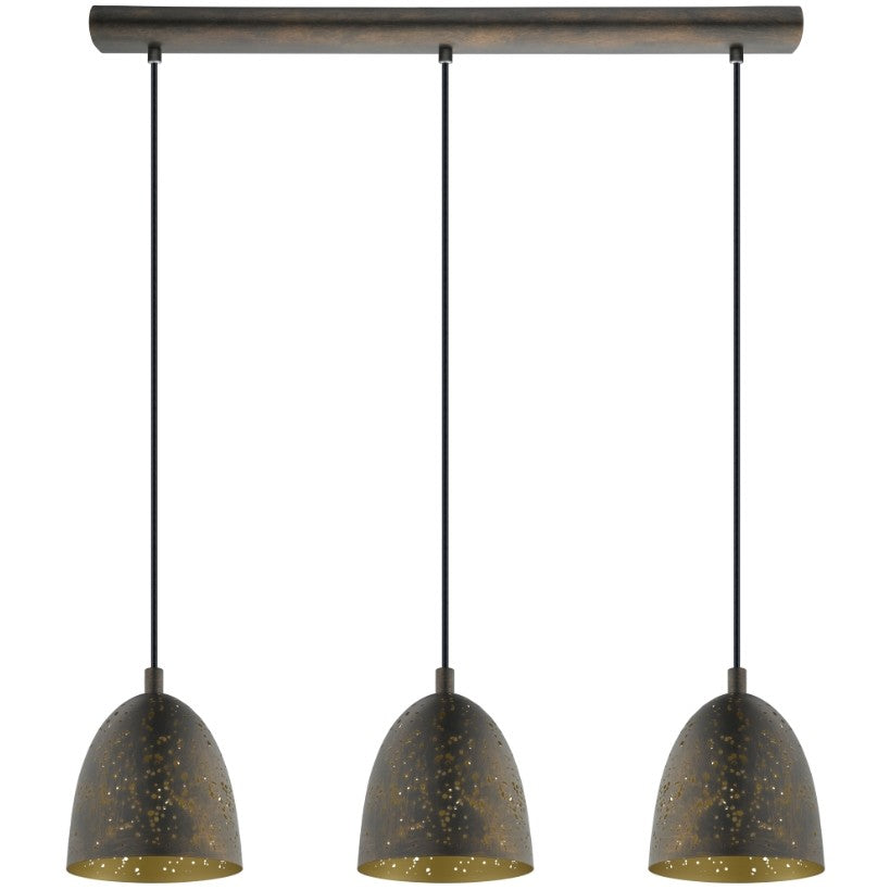 Eglo Safi Lustra 3x60W, maro