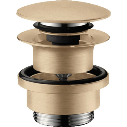 Hansgrohe Ventil click-clack pentru lavoare cu preaplin, bronz
