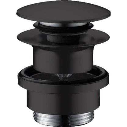 Hansgrohe Ventil click-clack pentru lavoare cu preaplin, negru mat
