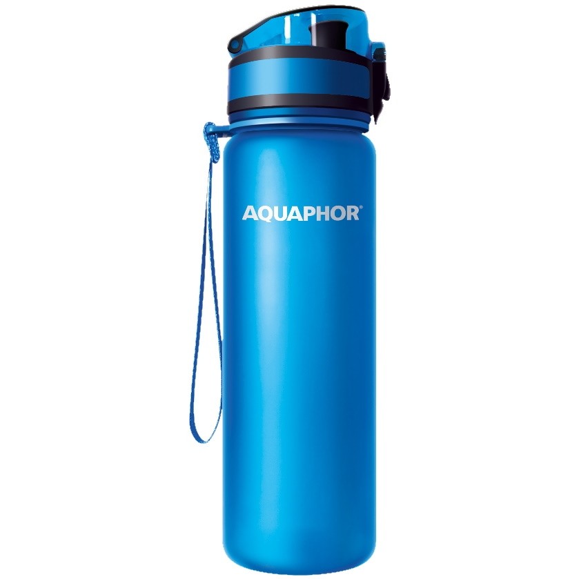 Aquaphor City Sticla filtranta 0.5L, albastru