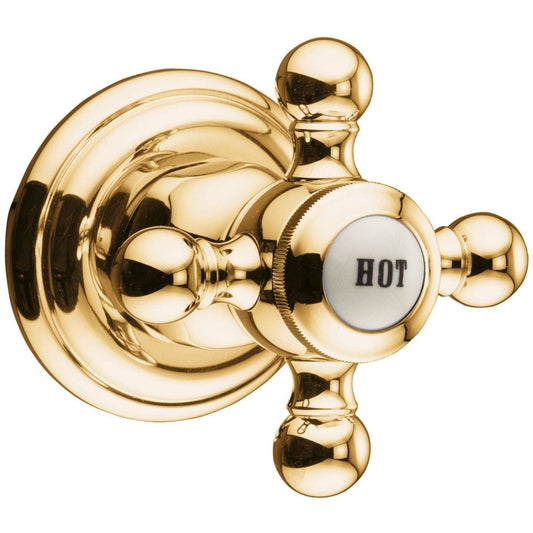 Kludi Adlon Robinet incastrat pentru apa calda, placat cu aur