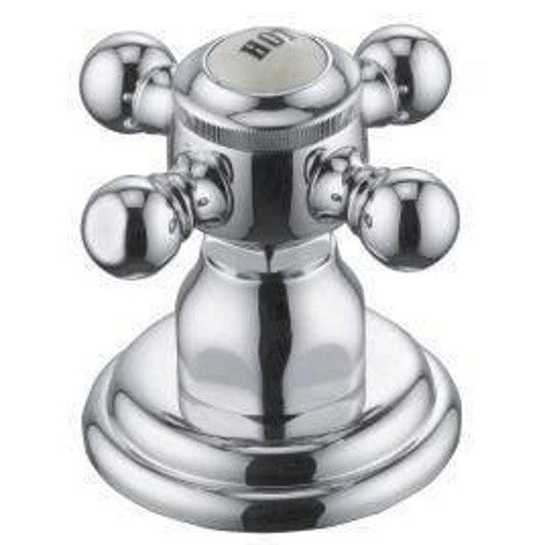 Kludi Adlon Robinet lateral pentru apa calda, montaj pe cada, crom