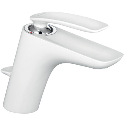 Baterie lavoar alba Kludi Balance White, cu ventil