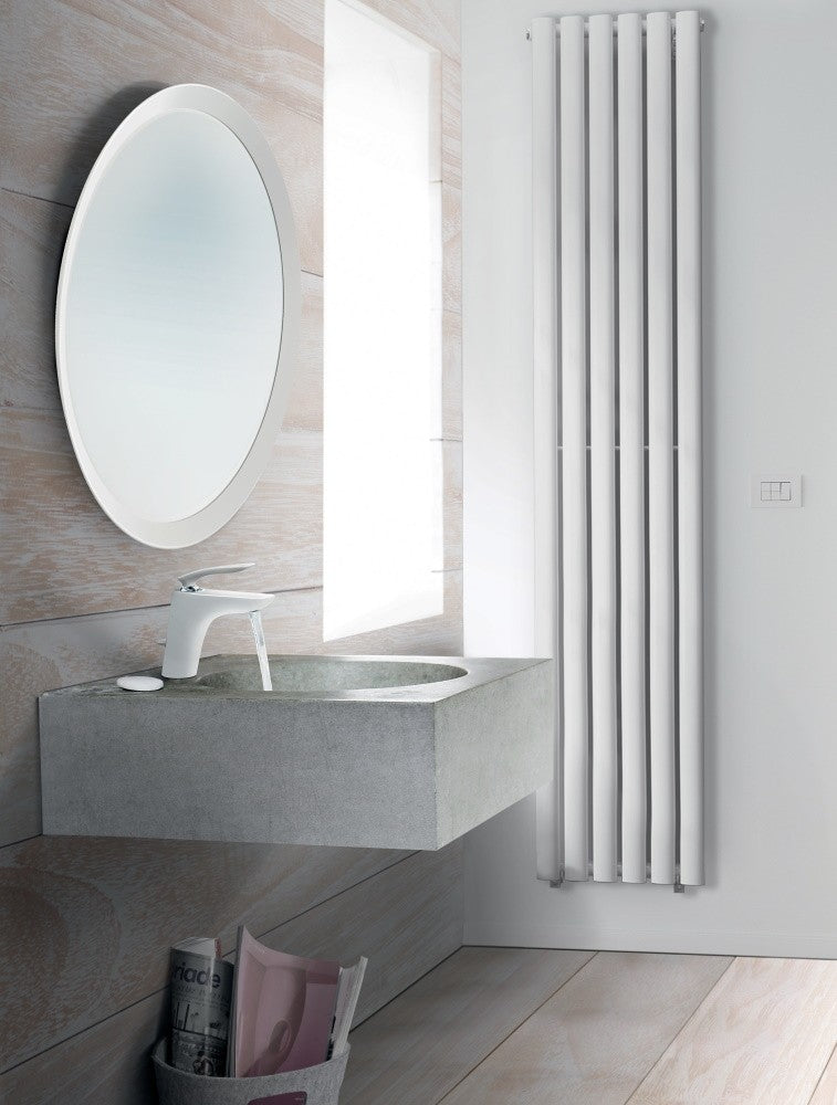 Baterie lavoar alba Kludi Balance White, cu ventil
