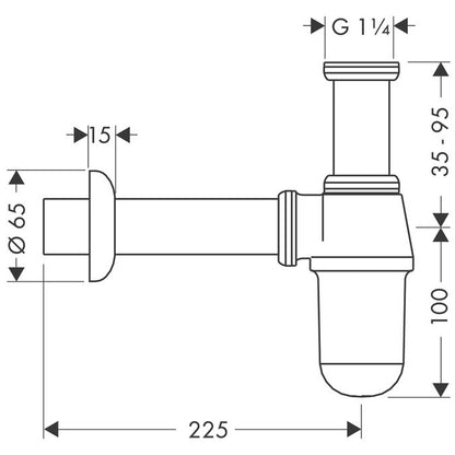 Hansgrohe Sifon standard lavoar