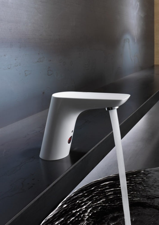 Kludi Balance White Baterie lavoar electronica, alimentare baterie