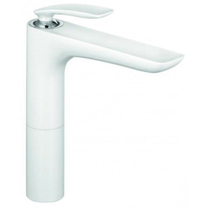 Baterie lavoar pe blat alba Kludi Balance White, H27 cm