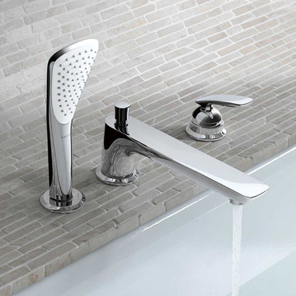 Kludi Balance Baterie cada dus monocomanda cu set dus, montaj pe cada