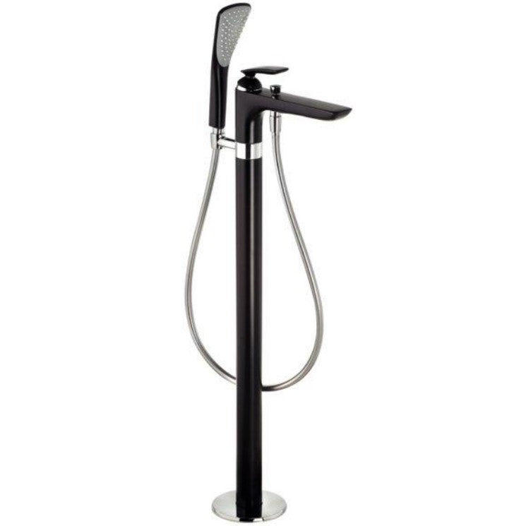 Kludi Balance Baterie cada freestanding, negru mat