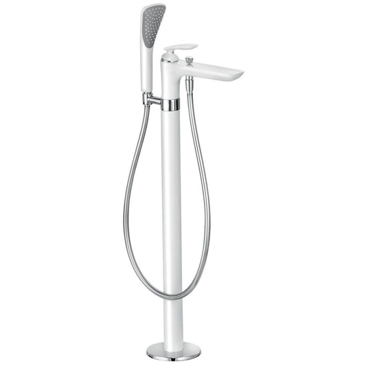 Kludi Balance White Baterie cada freestanding, alb