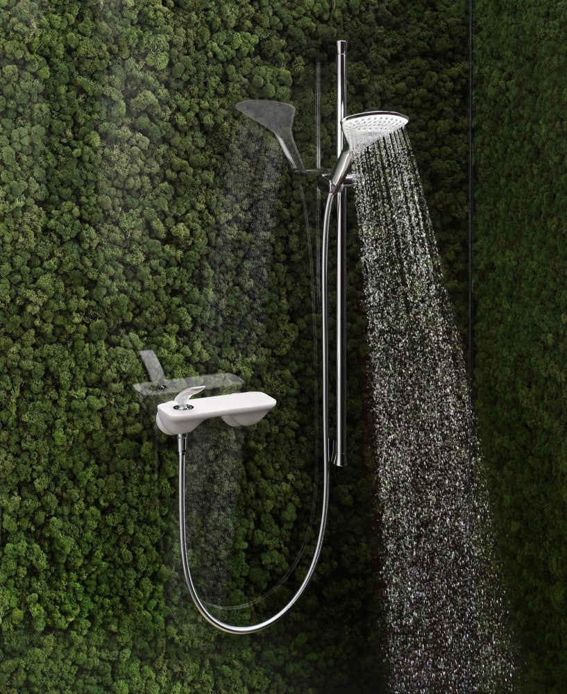 Kludi Balance White Baterie dus monocomanda, alb