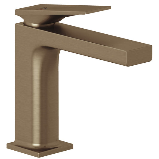 Baterie lavoar Kludi Decus cu ventil click-clack, H16 cm, bronz periat (brushed bronze PVD)
